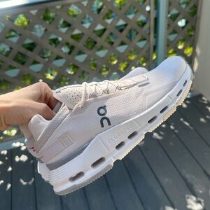 BRAND NEW W/ BOX On Cloudnova Sand/Fog in W Size 8